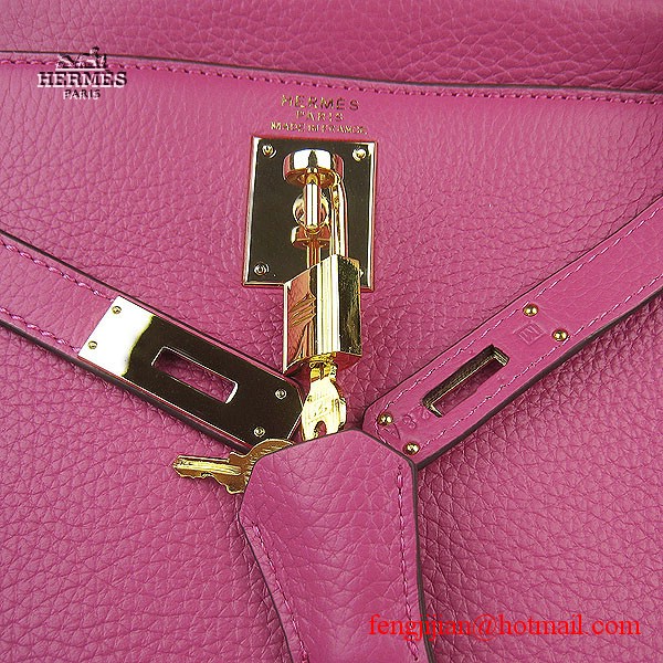 Hermes Kelly 32cm Togo Leather Bag Peachblow 6108 Gold Hardware Hermes Kelly 32cm Togo Leather Bag Peachblow 6108 Gold Hardware